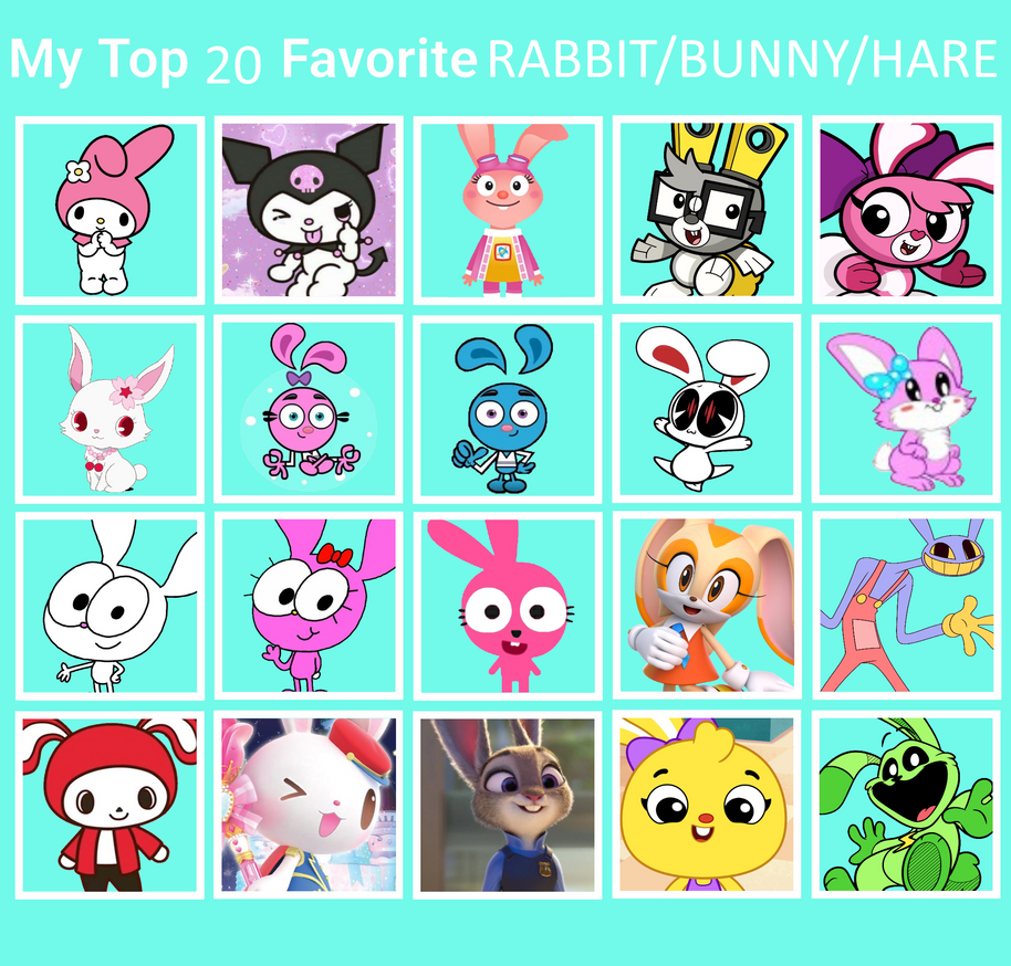 My Top 20 Favorite Bunny Rabbit by Tocino14 on DeviantArt