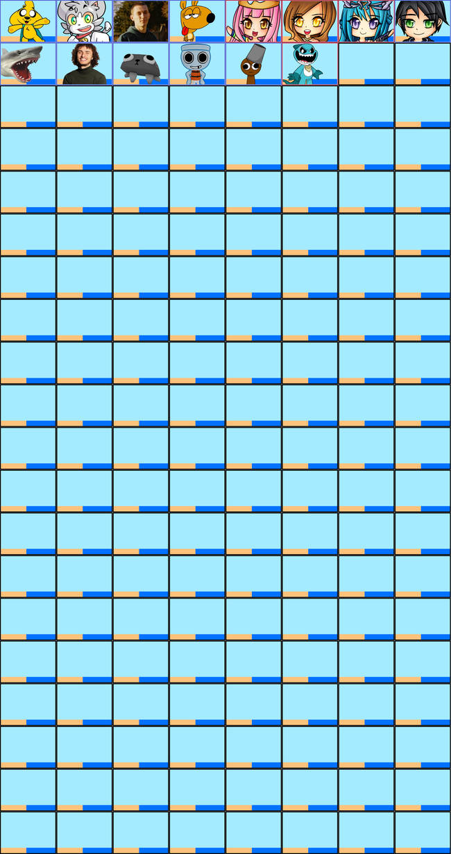 Ultimate Crossover Character Roster Bwb by Tocino14 on DeviantArt