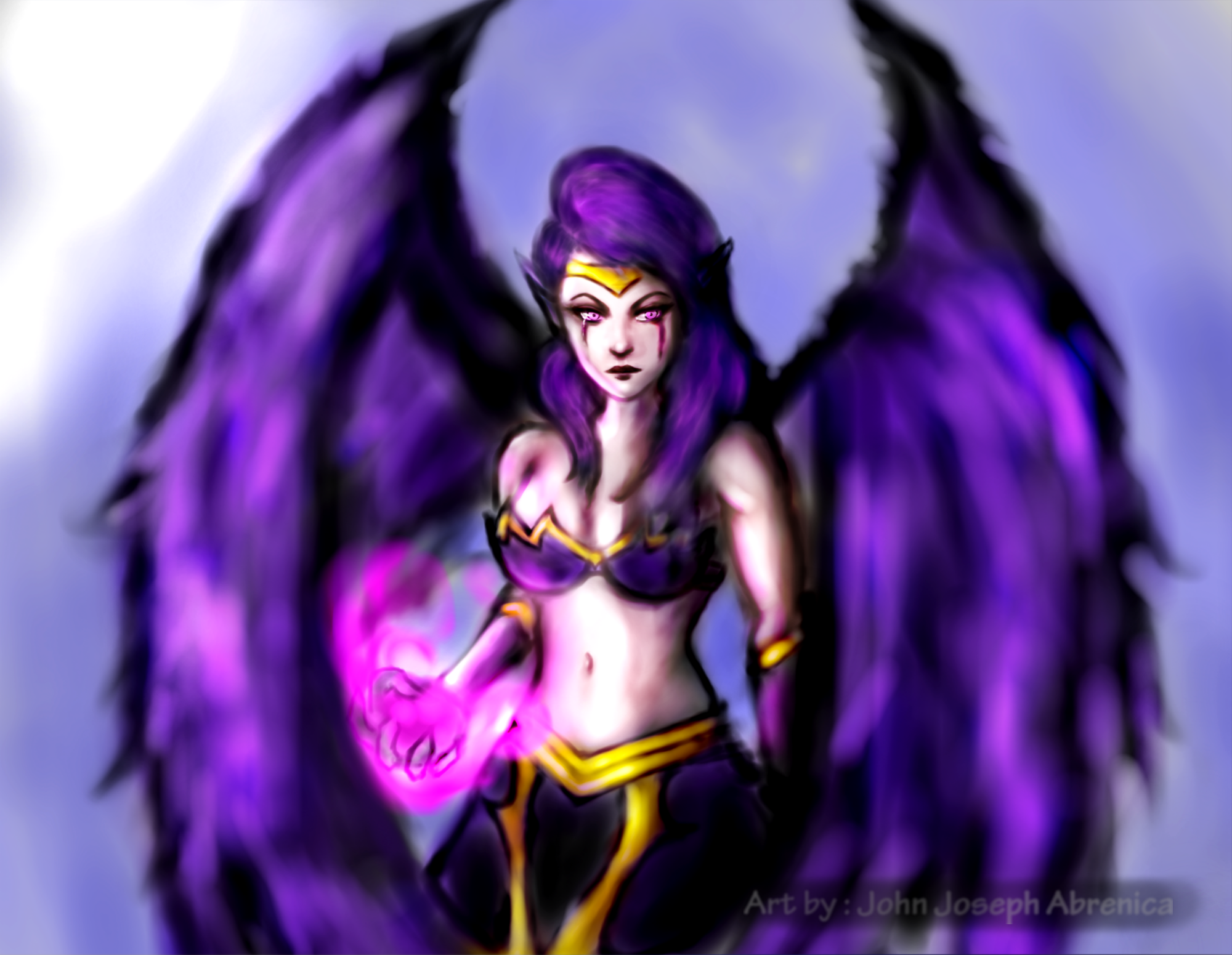 League of Legends Morgana Fan Art