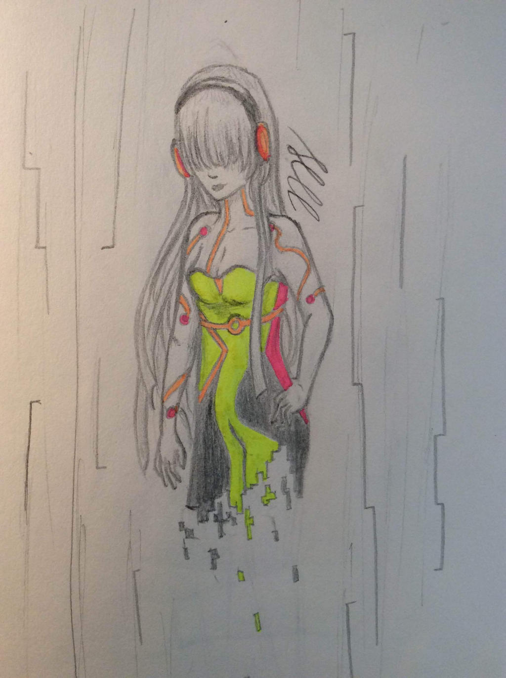 Original Breathe the Beat Doodle by slim58