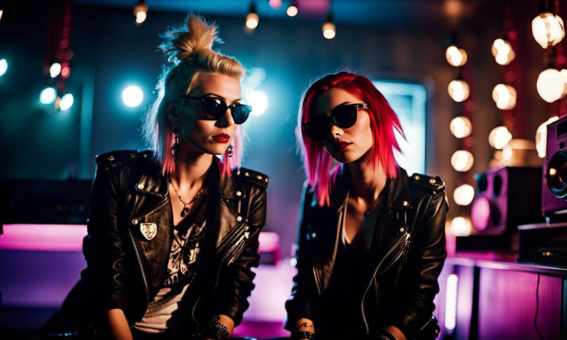 Punk Rocker Girls In A Room (3) by Anonymous51 on DeviantArt
