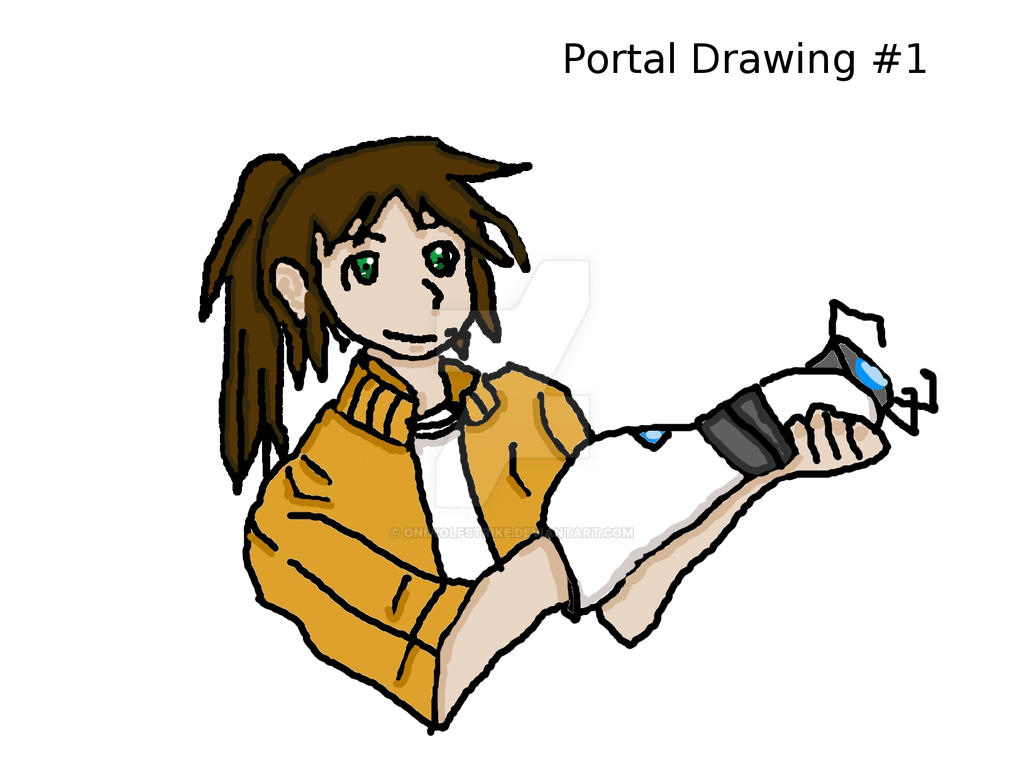 Portal Drawing Color By OniwolfStrike On DeviantArt portal-drawing-color-by-oniwolfstrike-on-deviantart