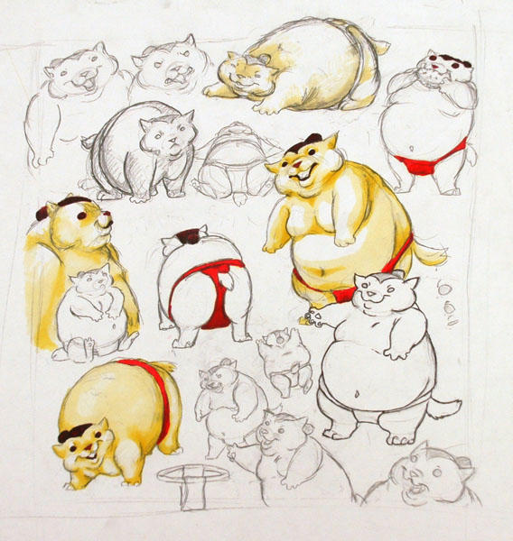 The Sumo-Cat by calonarang on DeviantArt