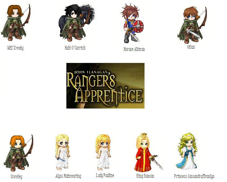Ranger's Apprentice Cast by McMidget on DeviantArt