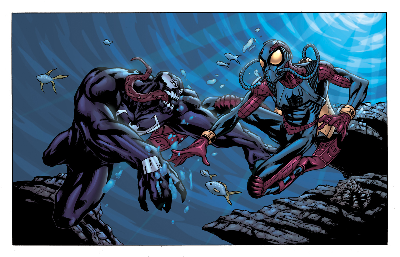 ScubaSpiderman and Venom Color