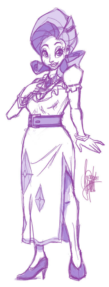 MLP:fim - Rarity by TheArtrix on DeviantArt