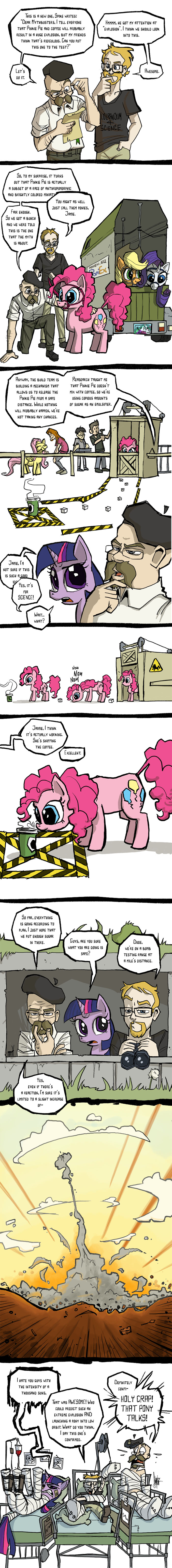 Today on Mythbusters: ponies by TheArtrix