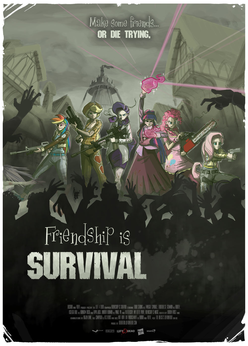 Friendship is Survival by TheArtrix