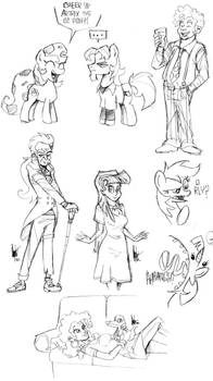 Dutch brony meet 5 - doodles