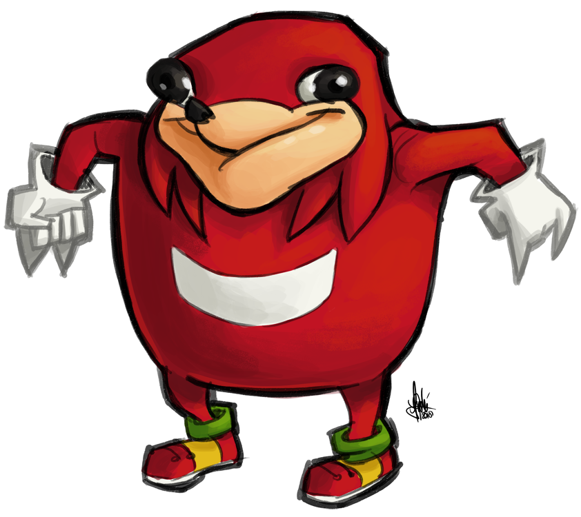 Ugandan Knuckles by TheArtrix