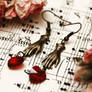 Lost love earrings