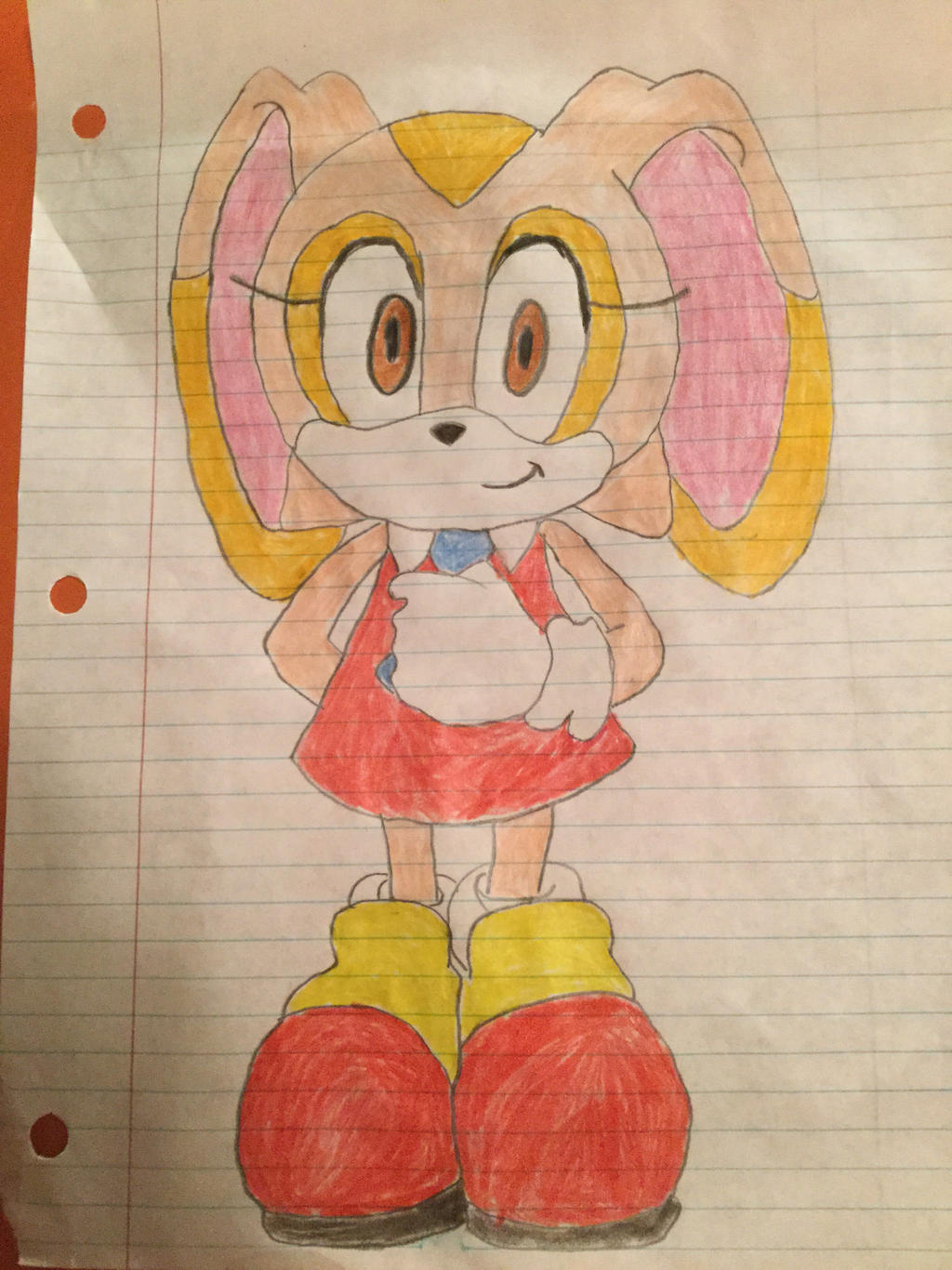 Cream The Rabbit Drawing Guide Cream the rabbit drawing by brossette on DeviantArt