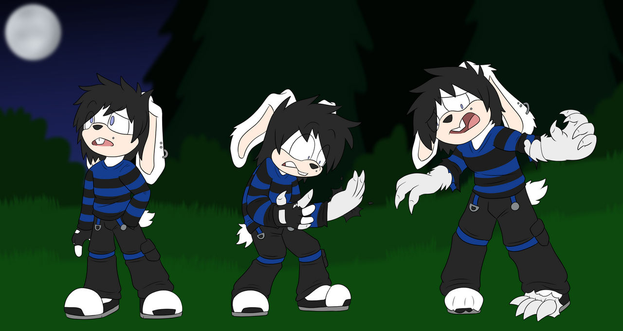 Blade The Wererabbit Transformation Part 1 By Brossette On DeviantArt blade-the-wererabbit-transformation-part-1-by-brossette-on-deviantart
