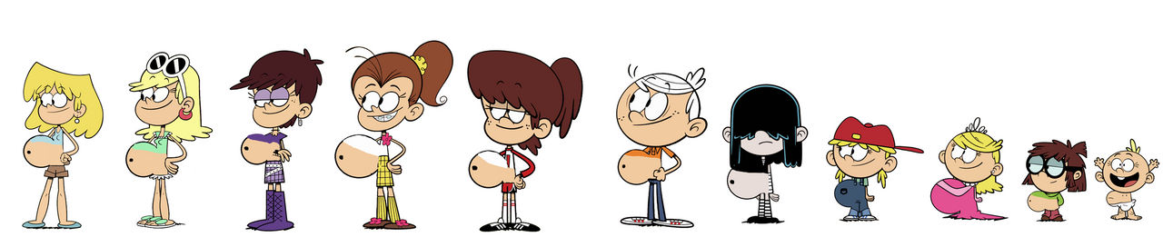 Loud Raspberry Belly Loud Siblings Belly Inflation by Block-Mations on DeviantArt