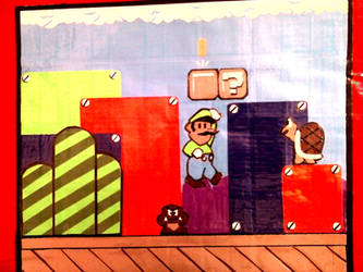 Super Mario Bros. Duct Tape Bag Front
