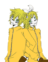 Render Rin y Len Matryoshka