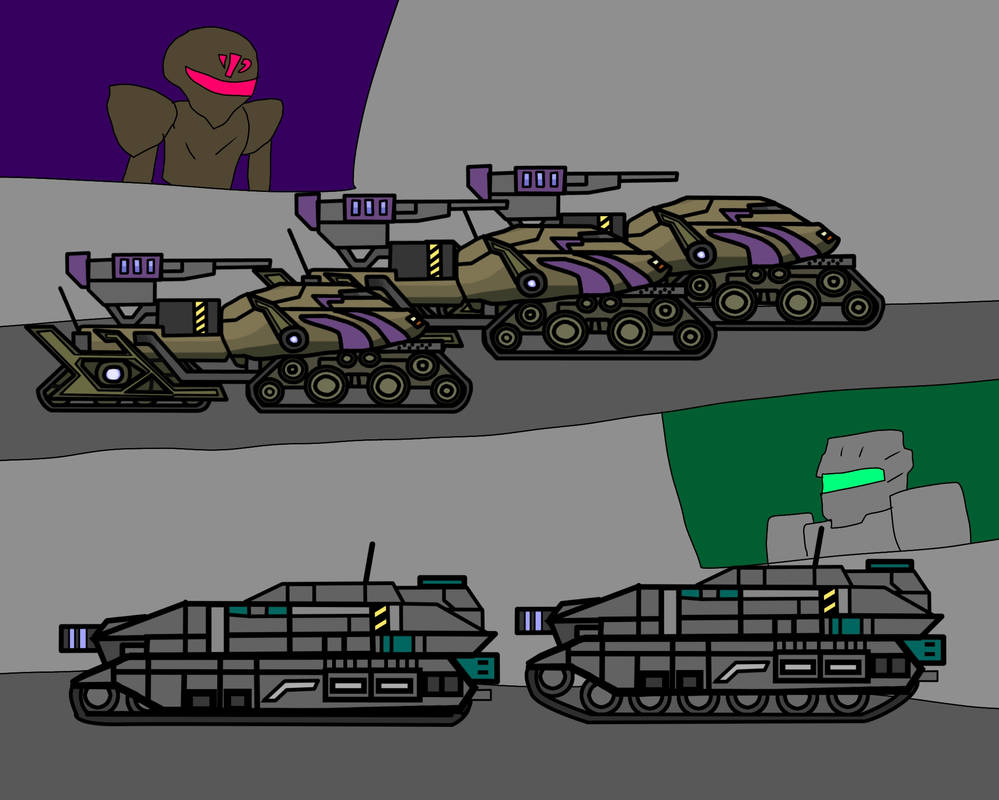 Shadow tank vs archeron mo by Netnanthapat on DeviantArt