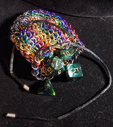 Rainbow Dice Bag