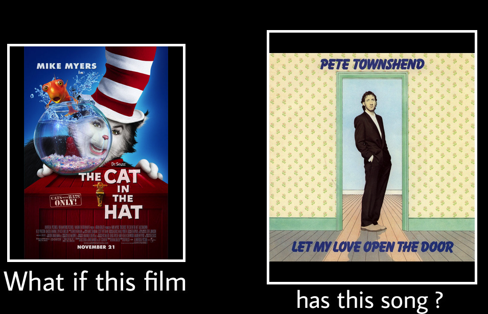 Cat In The Hat Has Let My Love Open The Door By Tito Mosquito