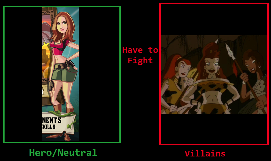 What if Ruby Roundhouse has to fight the Jamazons by Tito-Mosquito on ...