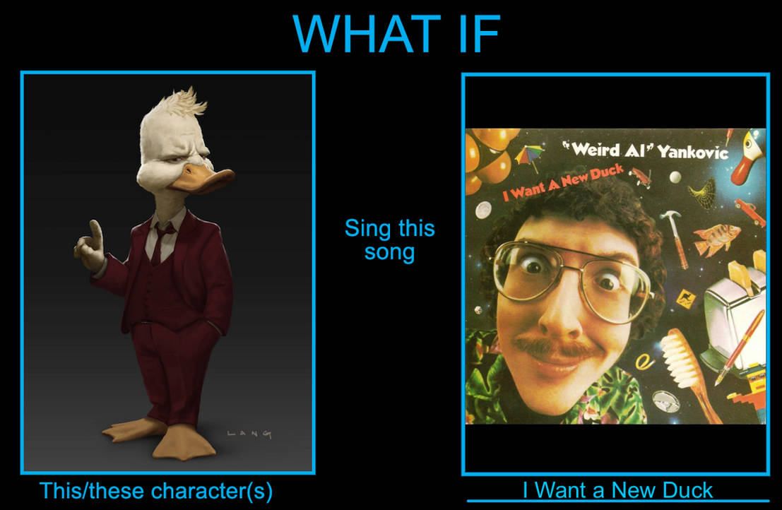 MCU Howard the Duck sings 'I Want a New Duck' by Tito-Mosquito on