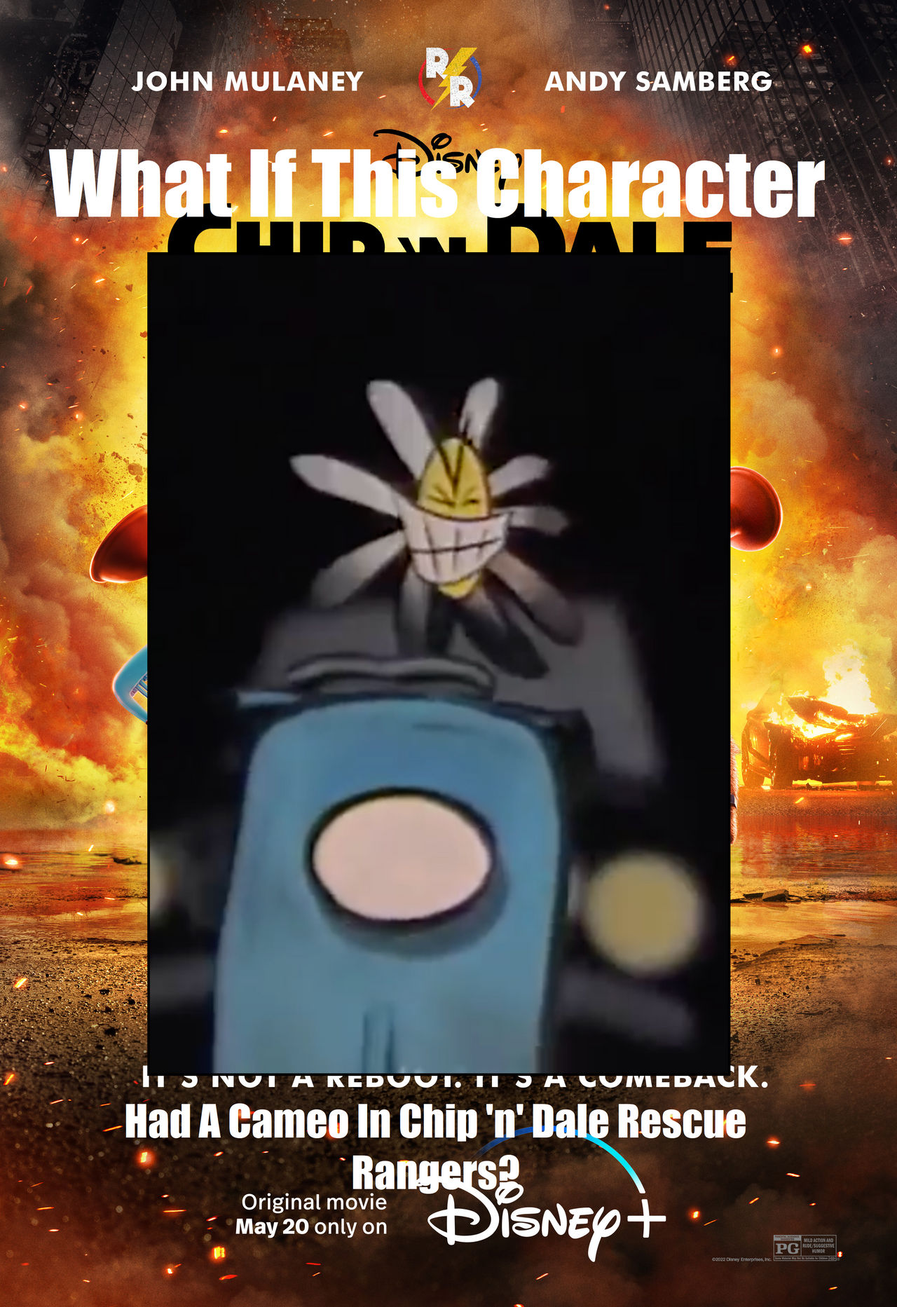 Daisy Ed What if Crazy Daisy Ed had cameo in CDRR by Tito-Mosquito on DeviantArt