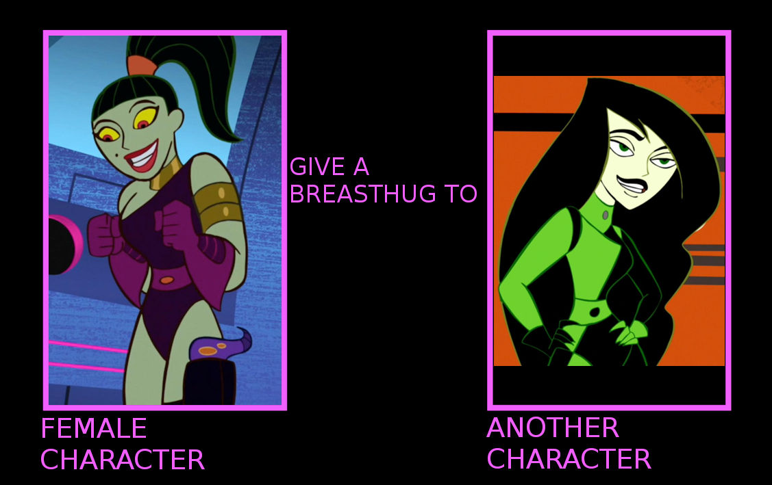 Warmonga What if Warmonga breasthug Shego by Tito-Mosquito on DeviantArt