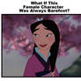 What If Mulan Was Always Barefoot?