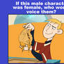 Who Would Voice Ron Stoppable's Female Self?