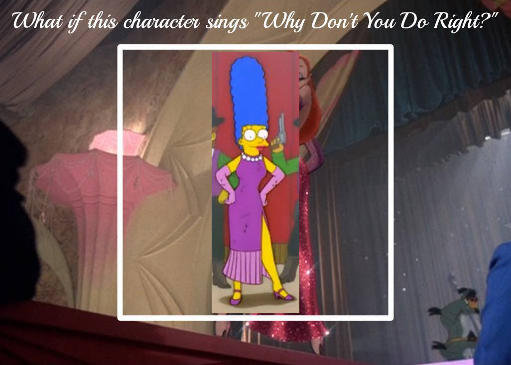 What if Marge Simpson sings WDYDR by Tito-Mosquito on DeviantArt