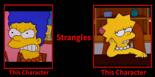 What if Marge Strangles Lisa