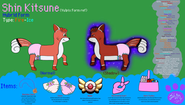 Vulpkanin Ref Shin-Kitsune - Hobbyist, Digital Artist | DeviantArt