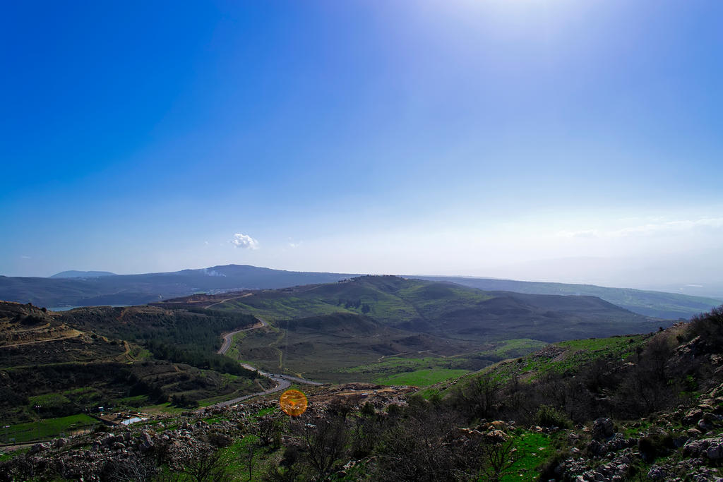 At the foot of Hermon mountain