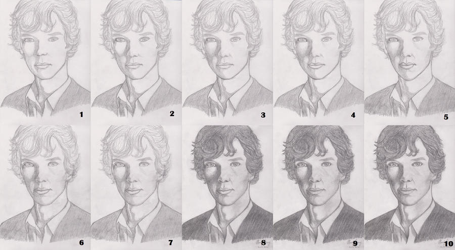 Sherlock Progression by bloomingguitar854 on DeviantArt