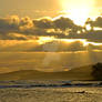 Surfer at Sunset