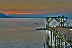 Old Dock Before Dawn