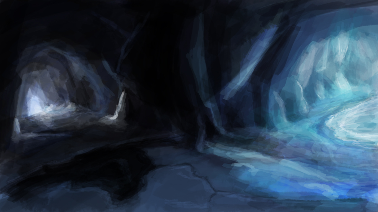 Speed Painting Studies - Crystal Caverns 04/06/12