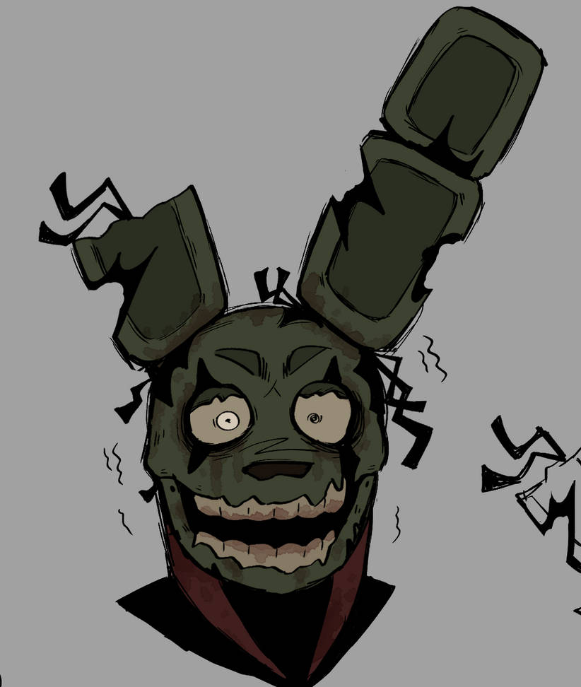 Springtrap doodle by Mirror560 on DeviantArt