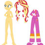 EqG Sunset Shimmer Base 71