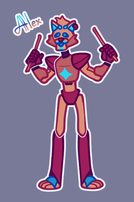 Glamrock Cat Animatronic ADOPT by Sasha145455 on DeviantArt