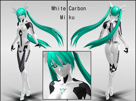 White Carbon Miku Download