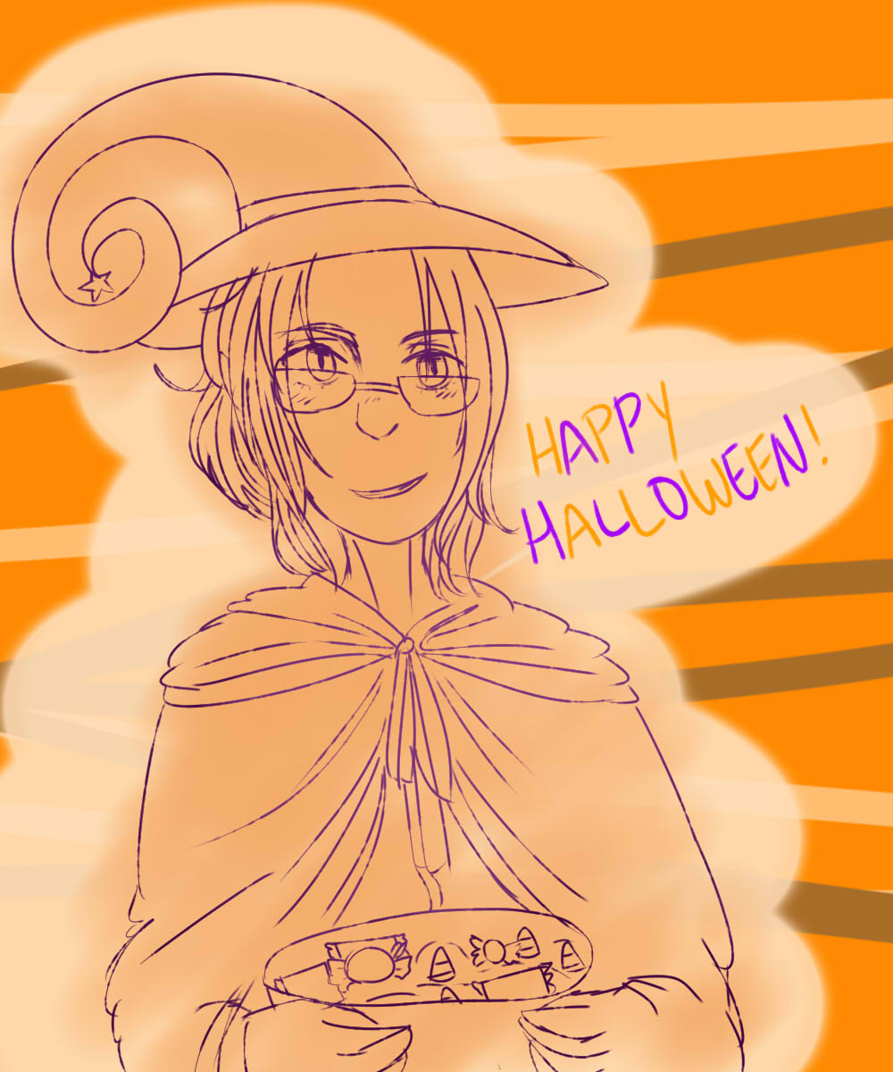 Halloween drawing