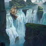 sea waterfall