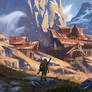Zelda Mountain Village
