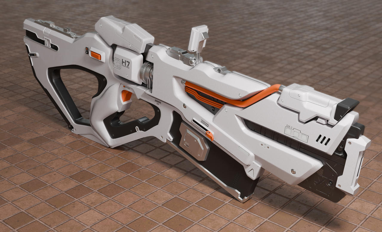 Sci Fi Ruger Sci Fi Gun by JonathanLebrec on DeviantArt