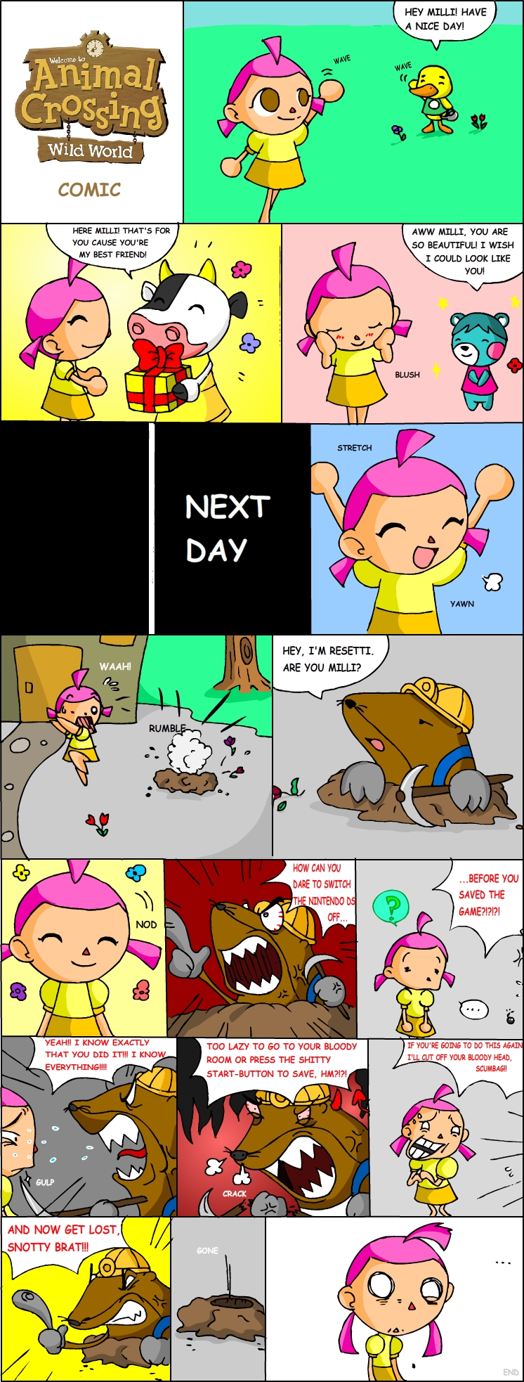 Animal Crossing Comic