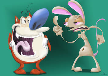 Ren and Stimpy