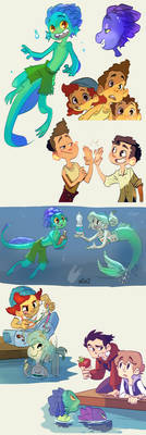 Disney Pixar's Luca