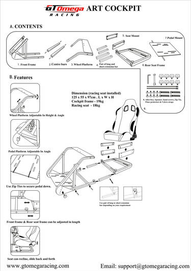 GT Omega ART cockpit assembly8