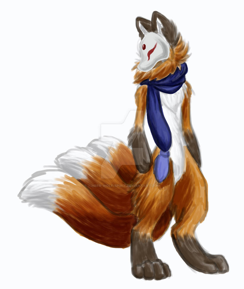 Three Tailed Fox by Timber-Wolf-Spirit on DeviantArt